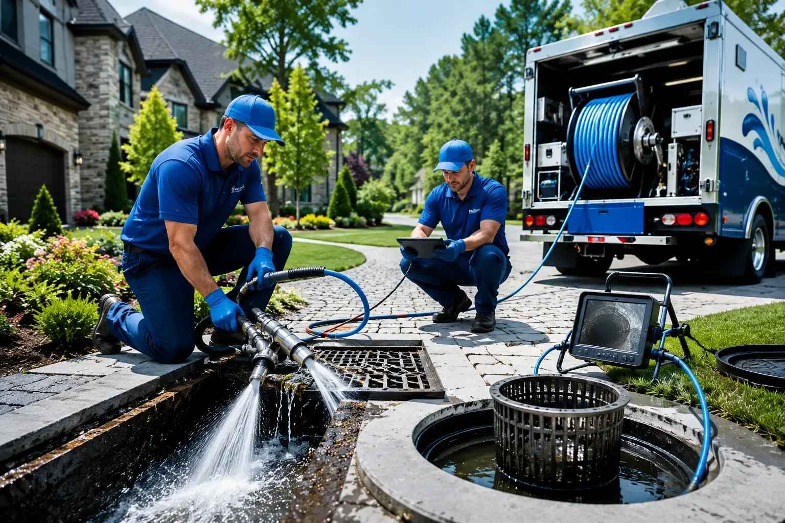 Local outdoor drain cleaning professionals in Bowdoin, ME